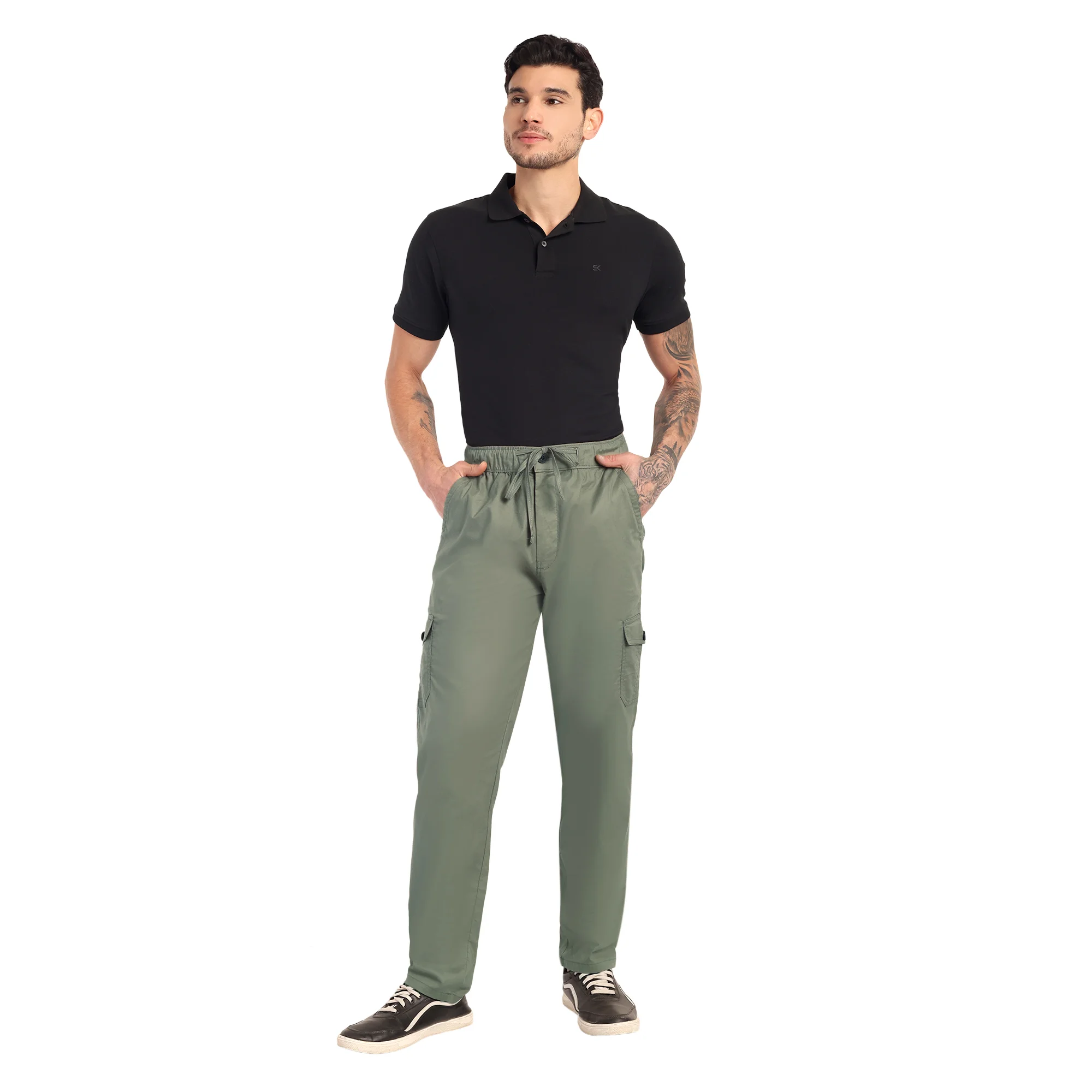 male model ecommerce photography Bottomwear Track Pants & Joggers